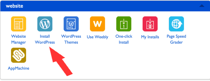 Bluehost WordPress Installer